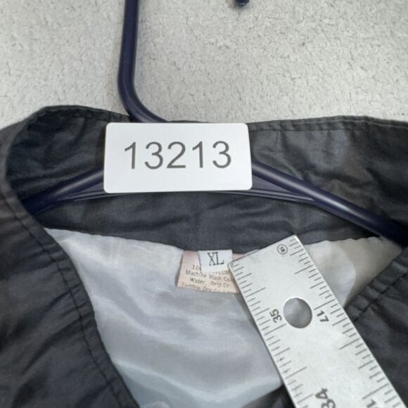 VINTAGE Dale Earnhardt Jacket Mens XL Black Gray‎ Goodwrench Racing NASCAR 90s - Picture 6 of 12